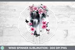 GorgeousPink Drips BS02 Wind Spinner design.
