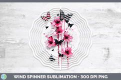 GorgeousPink Drips Wind Spinner design.