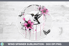 GorgeousPink Drips Wind Spinner design.