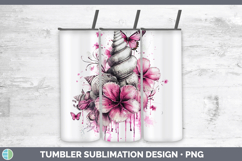 GorgeousPink Drips Tumbler design.