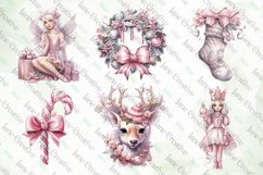Pink Fairy Christmas Sublimation Bundle Product Image 4