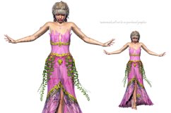 Fantasy Elf Elegant 3D Poser Graphics Product Image 3