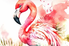 Pink Flamingo Tumbler Sublimation 20oz Product Image 3