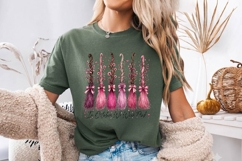 Pink Floral Witch Broom Product Image 3