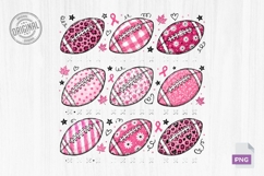 Pink Football Breast Cancer Awareness Bundle Product Image 2