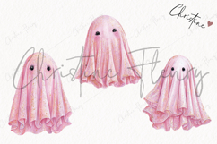 Pink Glitter Ghosts | Halloween Png Product Image 3
