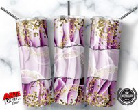 Valentines Day Tumbler Sublimation - Love Hearts Product Image 3