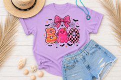 Pink Halloween Boo PNG, Coquette Ghost Sublimation Design Product Image 3