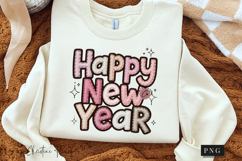 Happy New Year Patchwork PNG Product Image 3