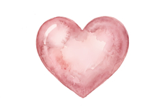 Pink Heart Png| Pink Summer Png Product Image 1