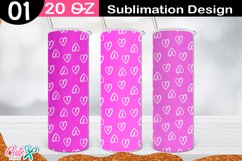 Valentines day 20 Oz Skinny Tumbler sublimation Bundle Vol 1 Product Image 4