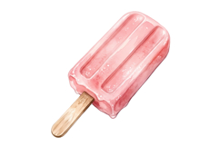 Pink Ice Cream Png| Pink Summer Png Product Image 1