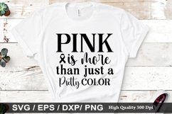 Pink is more than just - True crime SVG Design Product Image 1
