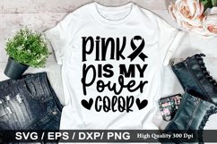 Pink is my power - True crime SVG Design Product Image 1