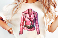 pink leather cowgirl jacket png, western cowgirl jacket clipart, girly cowgirl sublimation design, cowgirl fashion png file, trendy cowgirl jacket sublimation, rodeo pink jacket clipart, country girl jacket png design, rustic cowgirl fashion sublimation, 