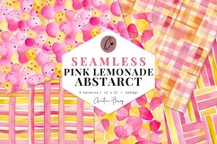 Pink Lemonade Abstract Digital Paper Mini Pack
