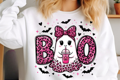Pink Leopard Ghost Coquette PNG Product Image 2