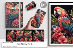Digital Paper Macaw Bird Product Image 1