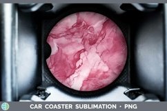 GorgeousPink Car Coaster design.