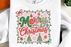Pink Merry Christmas Png Product Image 3