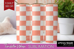 Pink Minimalist Tumbler Wrap - Abstract Modern Tumbler PNG Product Image 1