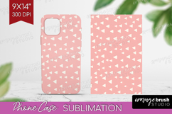Pink Minimalist Phone Case PNG - Abstract Modern Case PNG Product Image 1
