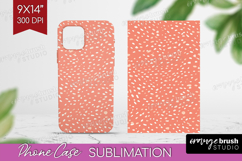 Pink Minimalist Phone Case PNG - Abstract Modern Case PNG Product Image 1