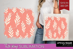 Pink Minimalist Tote Bag - Abstract Modern Tote Bag PNG Product Image 1