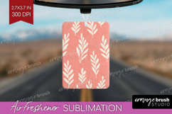 Pink Minimalist Air Freshener PNG - Abstract Modern PNG Product Image 1