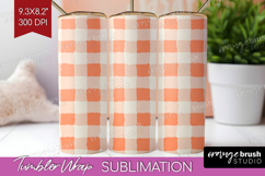 Pink Minimalist Tumbler Wrap - Abstract Modern Tumbler PNG Product Image 1