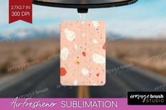 Pink Minimalist Air Freshener PNG - Abstract Modern PNG Product Image 1