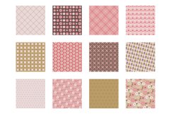 Pink Mood Digital Papers, Pink Mood Vector Patte Product Image 2