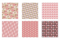 Pink Mood Digital Papers, Pink Mood Vector Patte Product Image 3