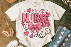 Nurse Valentine's Day PNG, Nurse Mom PNG, Xoxo PNG, Love PNG Product Image 5