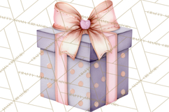 Baby Nursery Clipart PNG, Pink Purple Baby Shower Decor Product Image 2