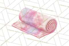 Baby Nursery Clipart PNG, Pink Purple Baby Shower Decor Product Image 5