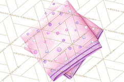 Baby Nursery Clipart PNG, Pink Purple Baby Shower Decor Product Image 2