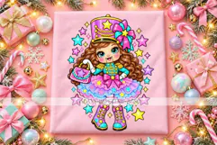 Pink Nutcracker Girl PNG with Tutu, Boots and Bow Product Image 3