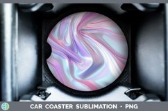 GorgeousPink Car Coaster design.