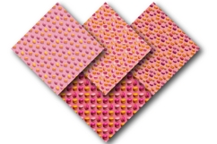 Pink &amp; Orange Macarons Patterns Product Image 2