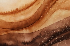 Cozy Warm Brown Watercolor Texture Backgrounds Product Image 4