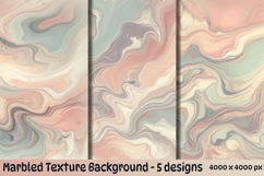 Muted Pastel Marbled Texture Backgrounds Product Image 1