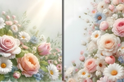 Soft Pastel Floral Background Product Image 2