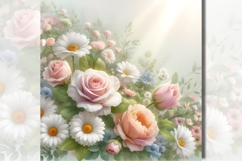Soft Pastel Floral Background Product Image 6