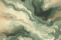Earthy Green Marbled Texture Backgrounds Product Image 4