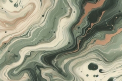 Earthy Green Marbled Texture Backgrounds Product Image 7