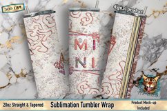 Tumbler Wrap, Peek-a-boo Tumbler, Mama Sublimation, Glitter Tumbler