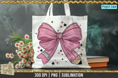 Pink Pencil Coquette Bow is a professional design that is available at 300dpi PNG to use for Sublimation, iron-on transfer, DTG Printing and normal printing.