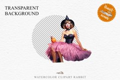 Pink Pin Up Halloween Clipart Lady Retro Women PNG Girl Art Image Watercolor Transparent Print illustration sublimation creepy printable digital watercolor Pink Pin Up Halloween Lady, Retro Women clipart, halloween character Pumpkin Girl art 