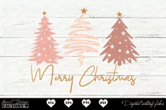 Christmas trees SVG, Christmas t-shirt cutting files Product Image 2